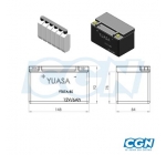  Akkumulátor - Yuasa YTX7A-BS (12V6AH 114X71X131) ( Zselés)
