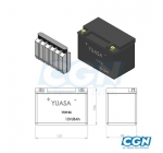  Akkumulátor - Yuasa YTX9-BS (12V8AH 157X85X105) ( Zselés)