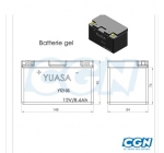  Akkumulátor - Yuasa YTZ10S (12V8.6AH 157X87X93) (Zselés)