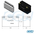  Akkumulátor - Yuasa YT7B-BS (12V6.5AH 150X65X93) (Zselés)