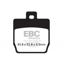 Fékbetét (S32) - EBC Carbon